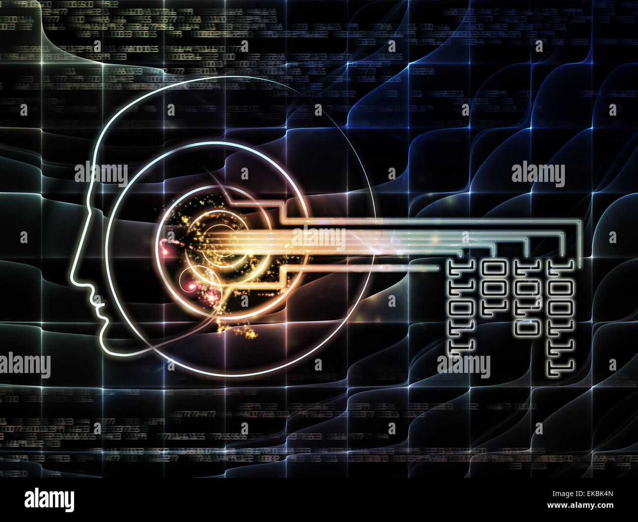 Virtual Key Concept Stock Photo Alamy