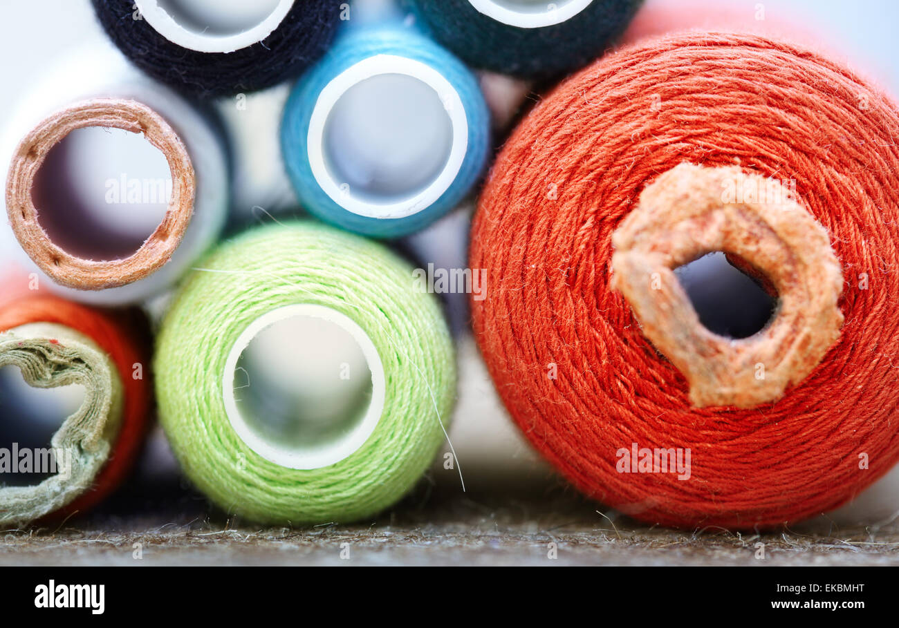 Spool Phot Front view close up spools hi-res stock photography and images - Alamy