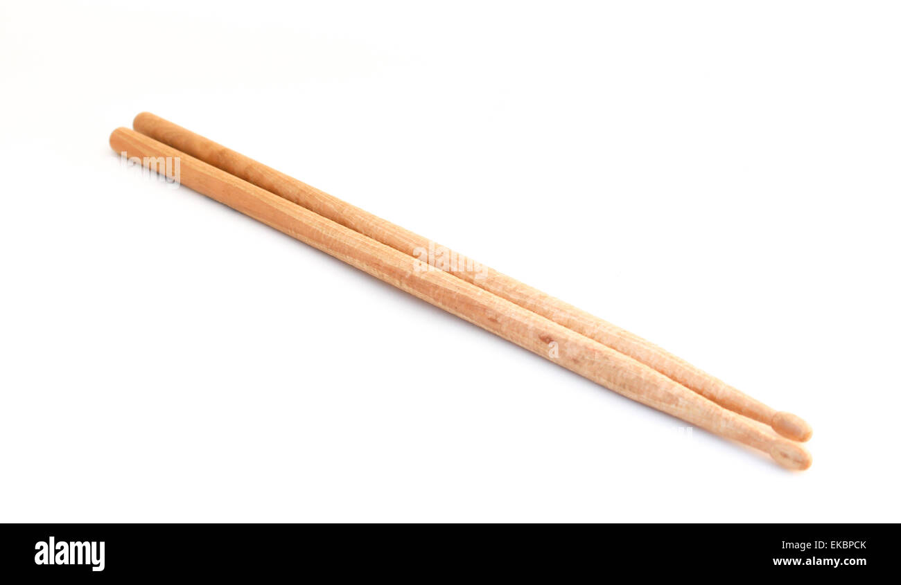 Wood Drumsticks Stock Photo