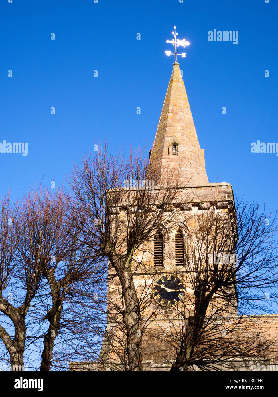 Holy Trinity Church from South Street St Andrews Fife Scotland Stock Photo