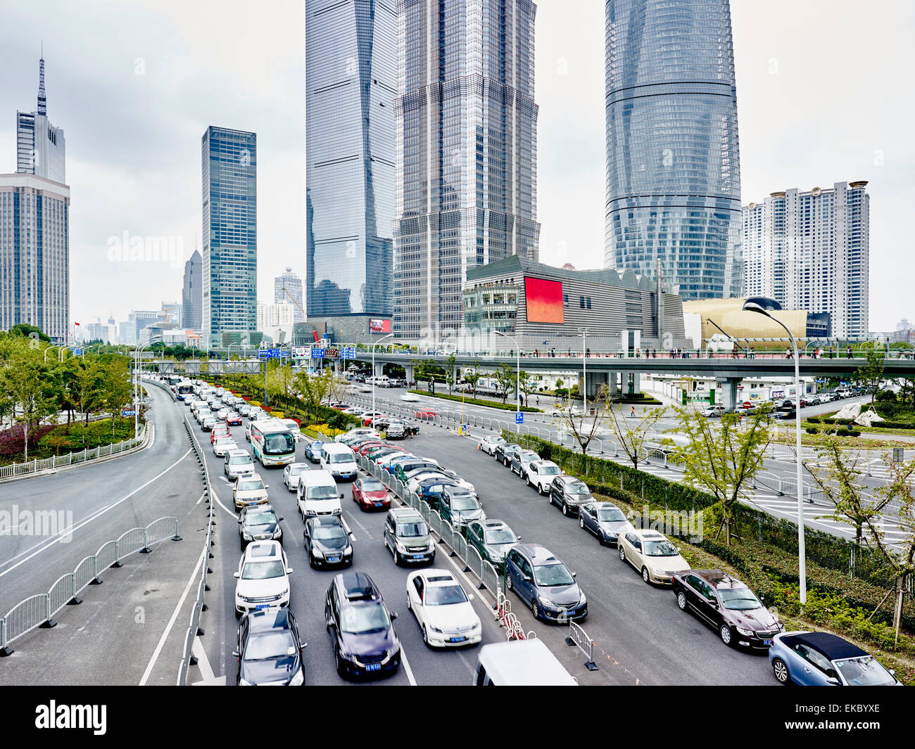 Shanghai traffic hi-res stock photography and images - Alamy