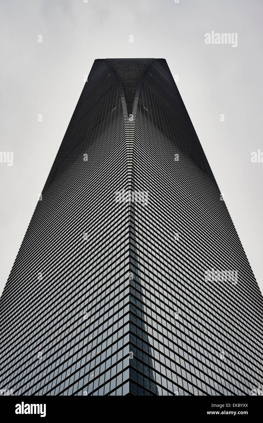 Shanghai World Financial Centre, Shanghai, China Stock Photo