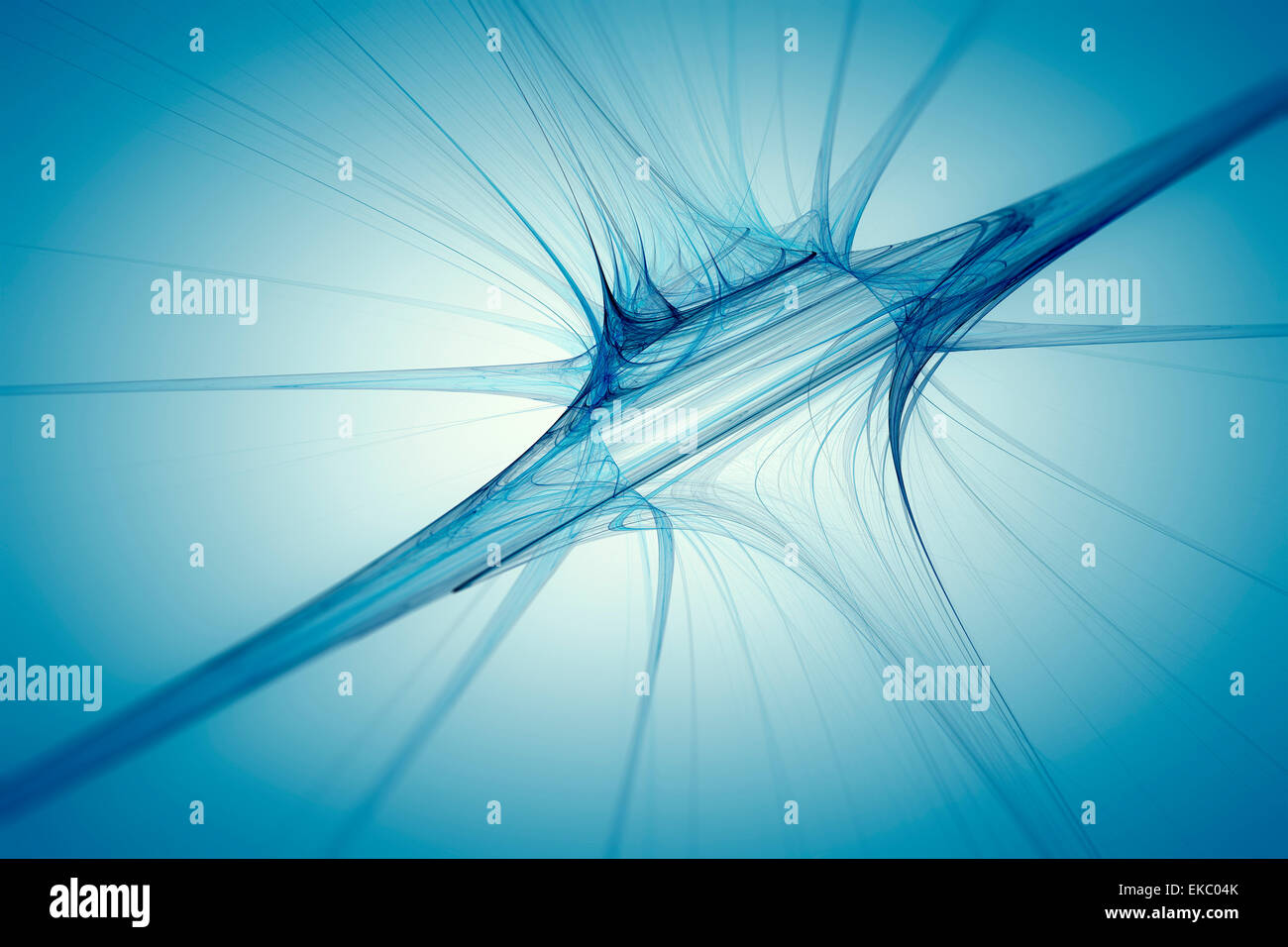 Abstract blue shining lines hi-res stock photography and images - Alamy
