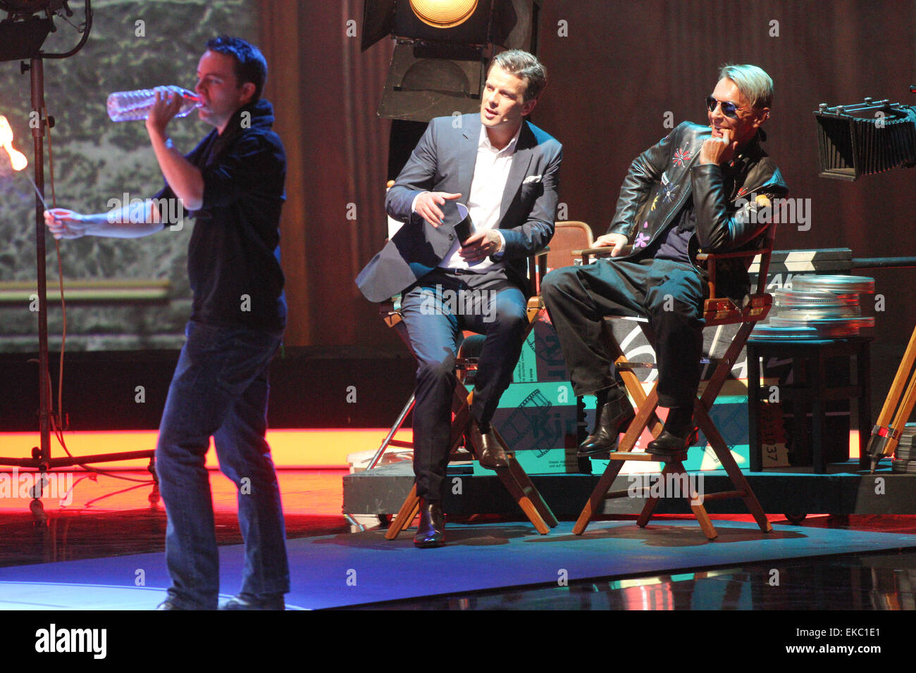 German ZDF TV show "Wetten, dass..." at Messehalle 1 at Messe Erfurt