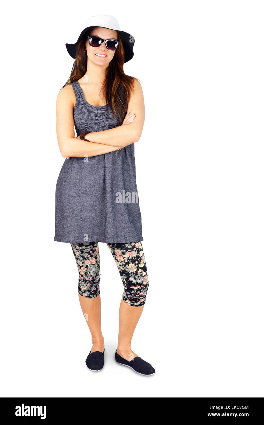 Full body woman with arms crossed hi-res stock photography and images ...