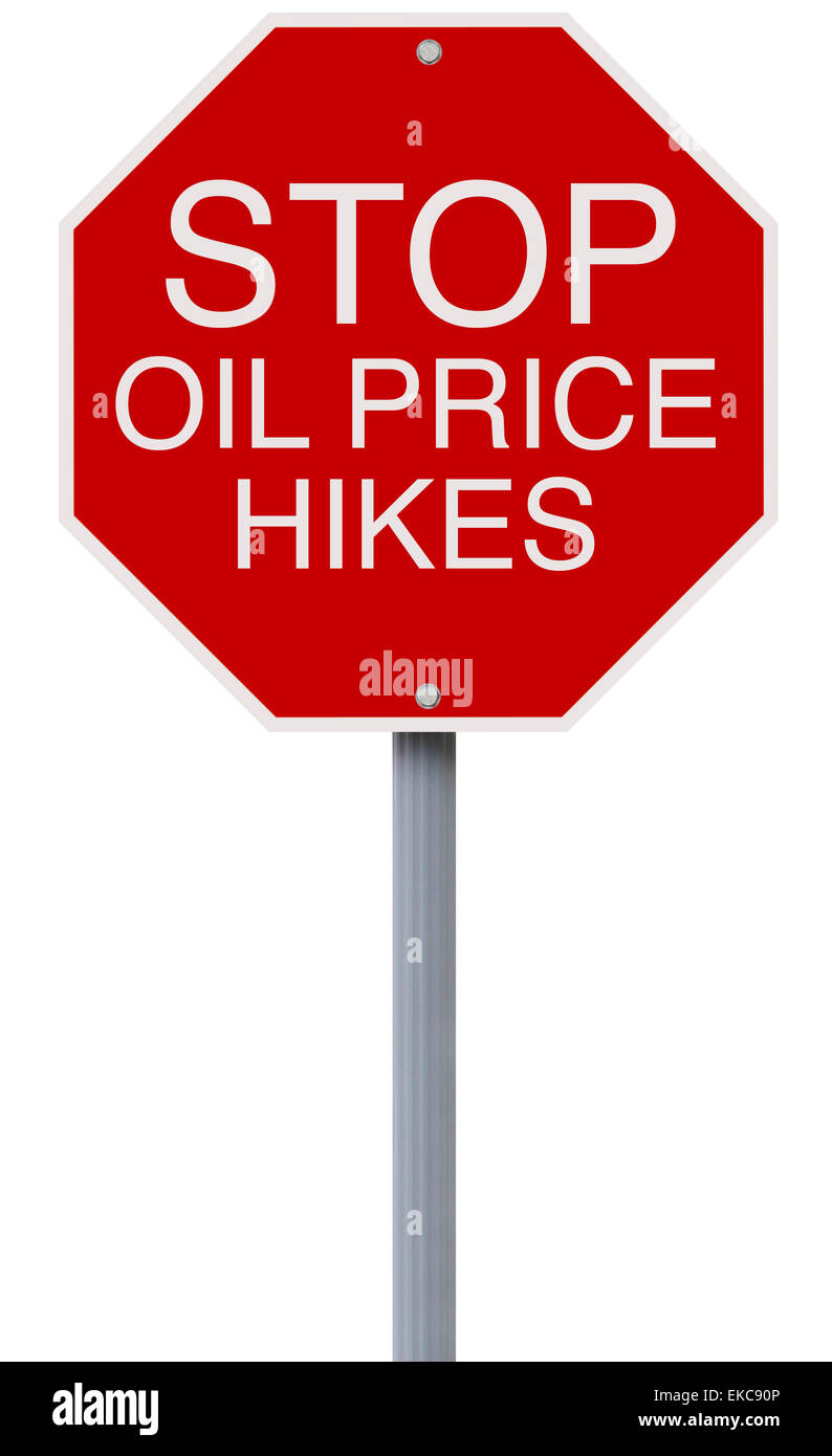 Stop Oil Price Hikes Stock Photo Alamy