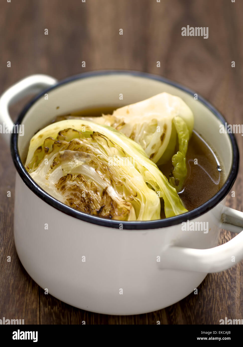 braised cabbage Stock Photo