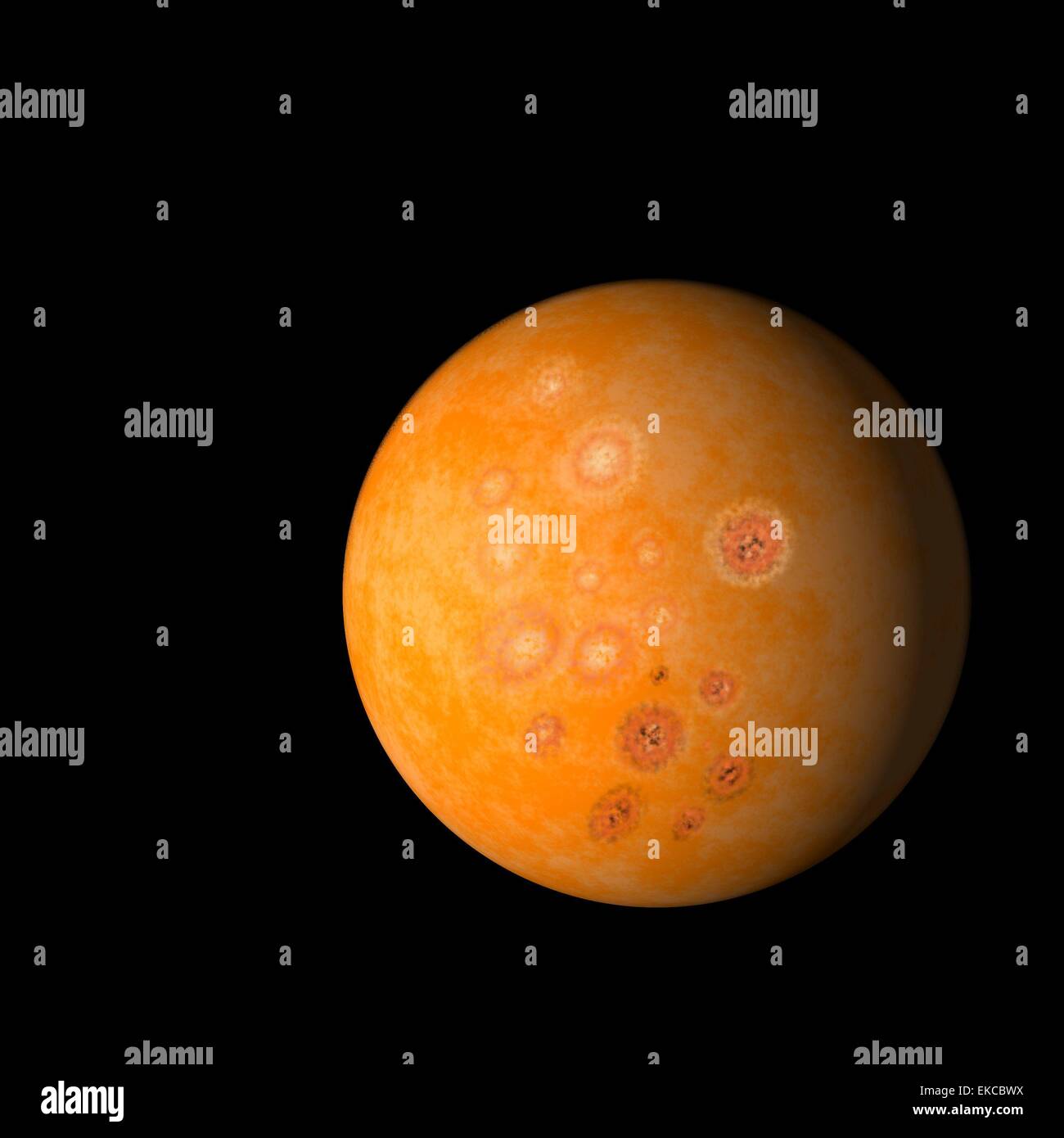 Jupiter moon io Stock Photo - Alamy