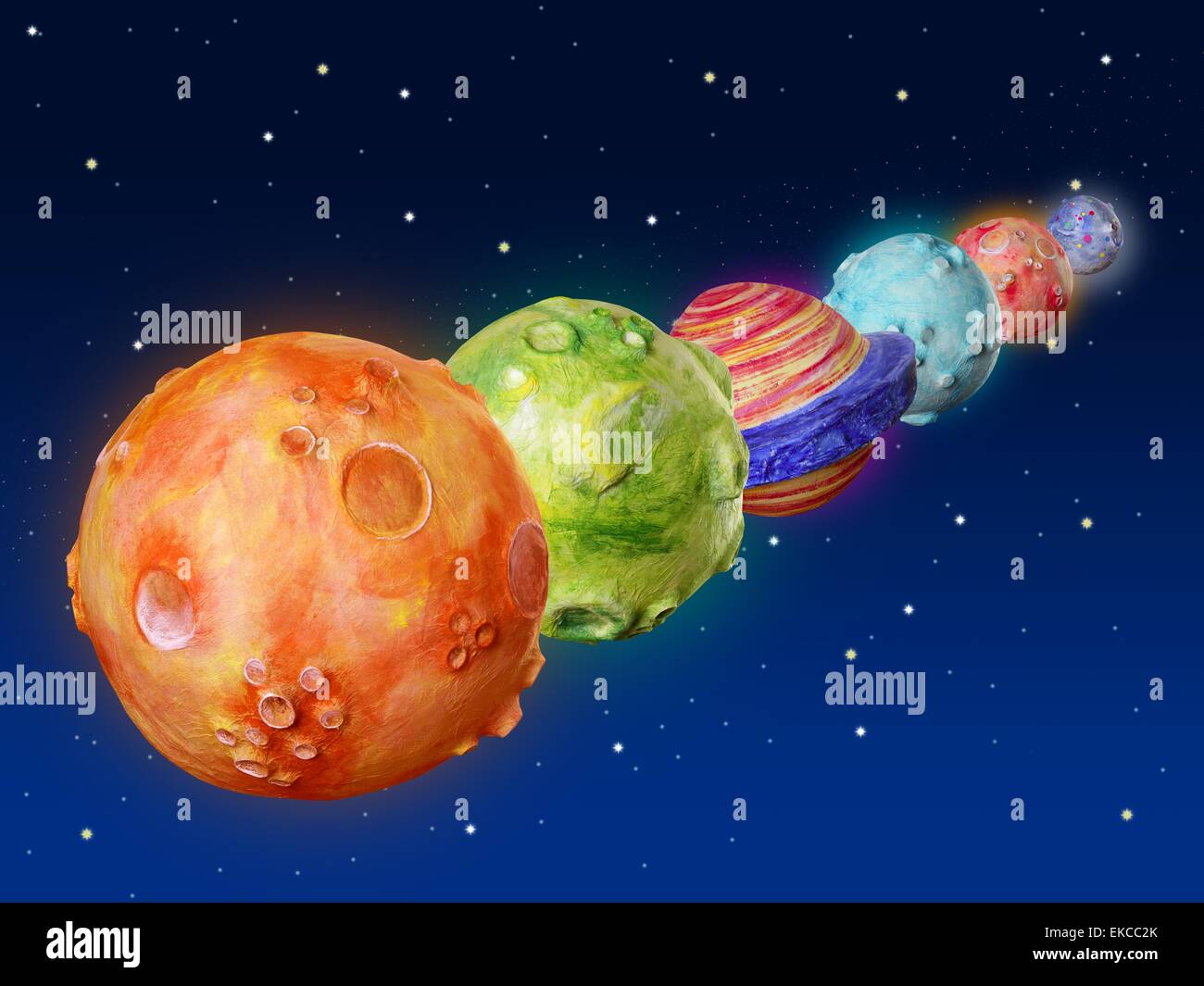 Space fantasy handmade universe Stock Photo Alamy