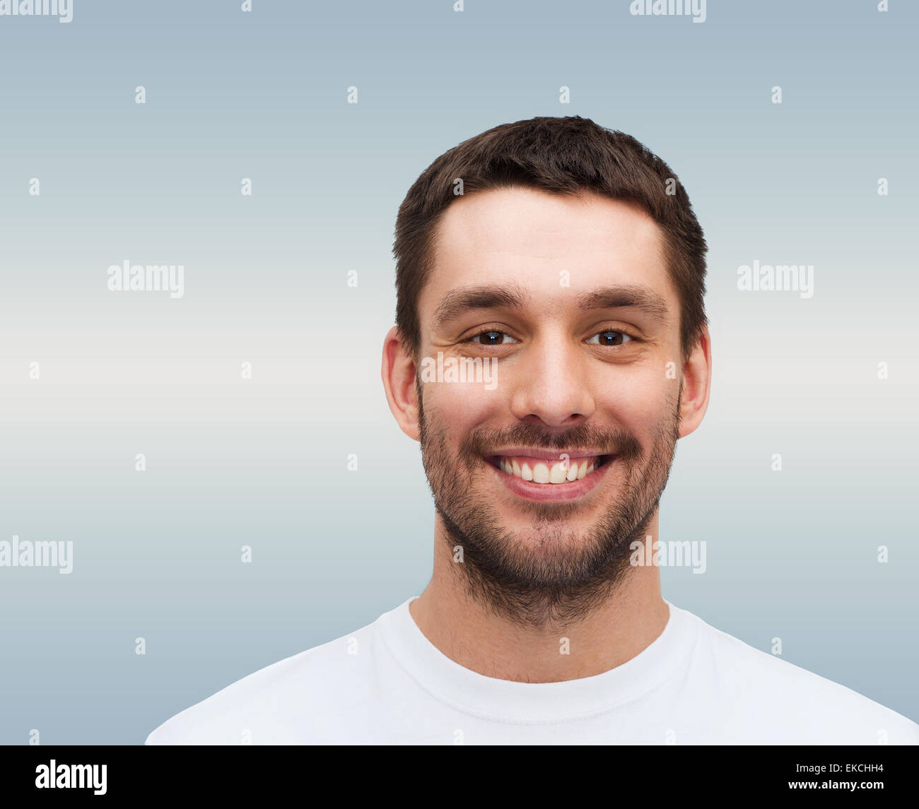 portrait of smiling young handsome man Stock Photo - Alamy