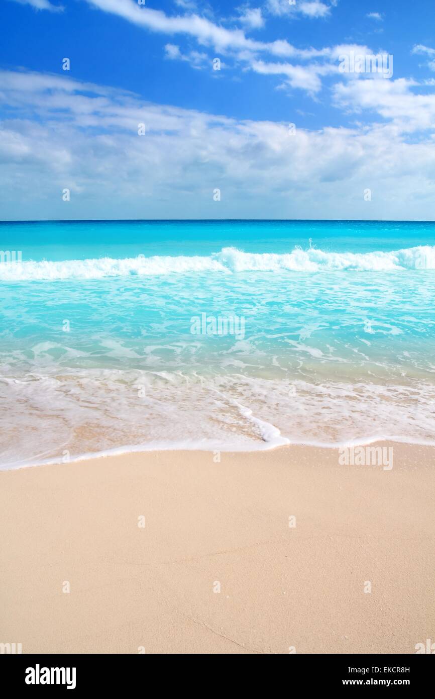 Caribbean Turquoise Beach Perfect Sea Sunny Day Stock Photo Alamy