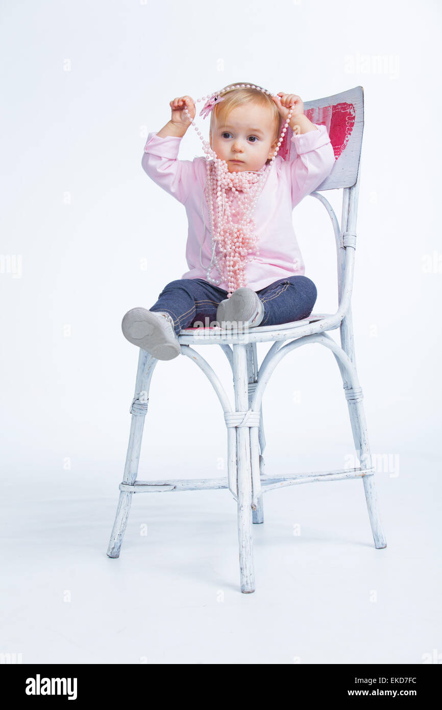 Portrait of an adorable baby girl Stock Photo - Alamy