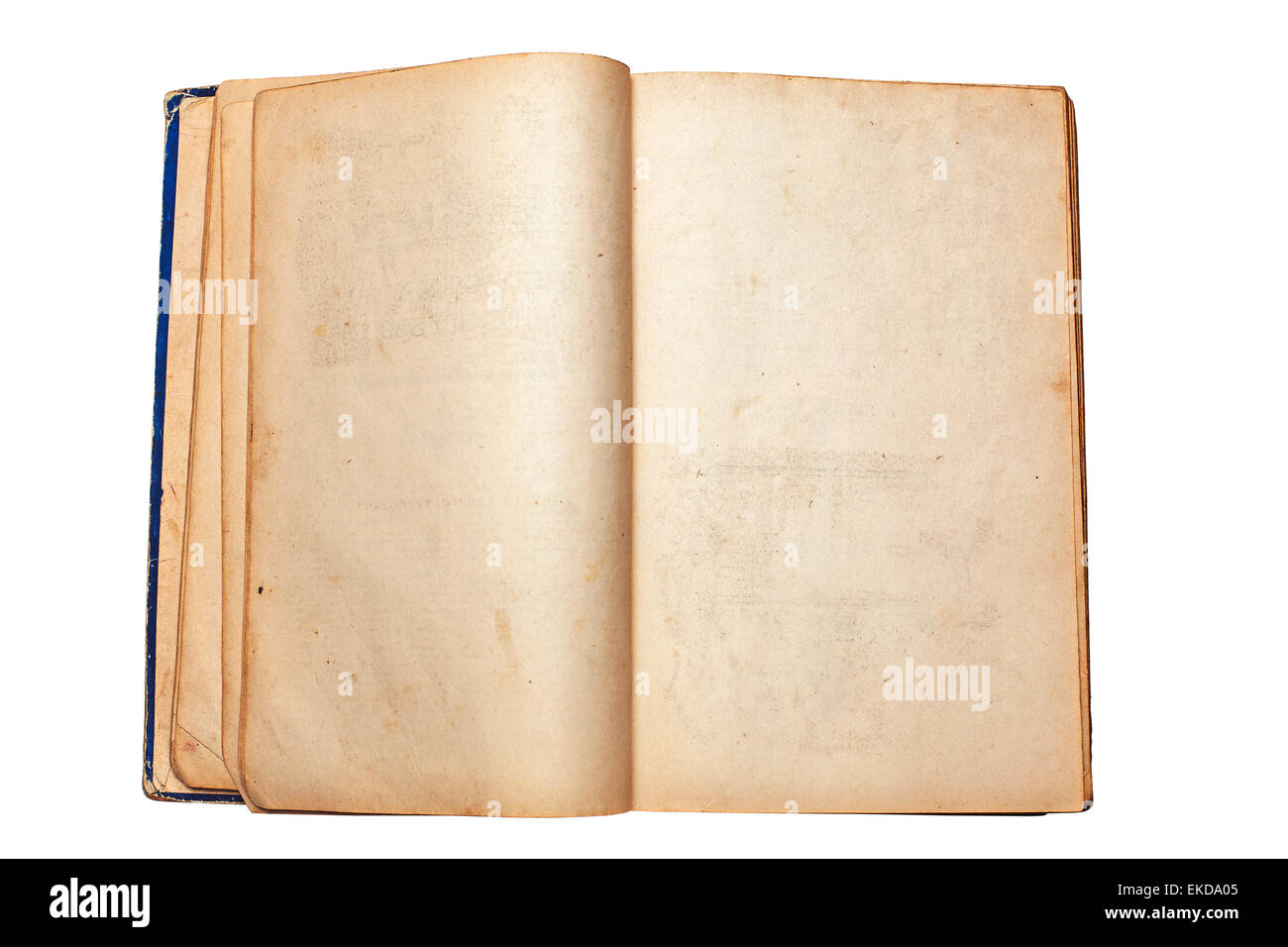 Open book blank white pages hi-res stock photography and images - Alamy