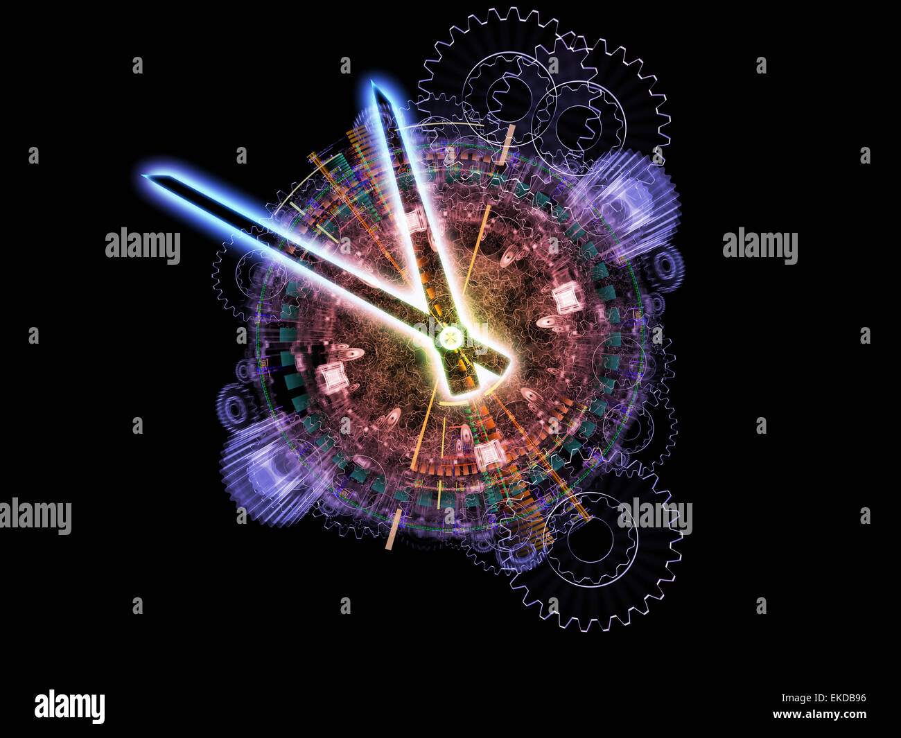 Gears of time Stock Photo Alamy