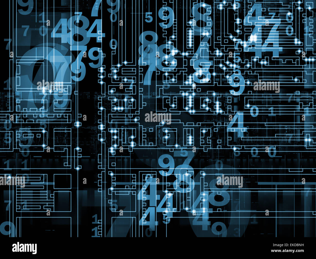 Digital Programming Network Digital network elements hi-res stock photography and images - Alamy