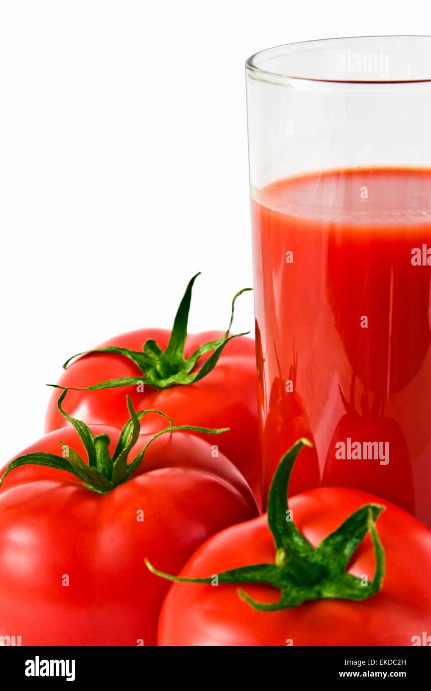 glass of tomato juice Stock Photo Alamy