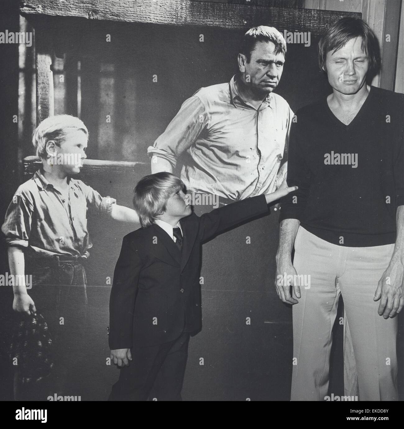 JON VOIGHT with Ricky Schroder a the MGM welcomes Franco Zeffirelli ...