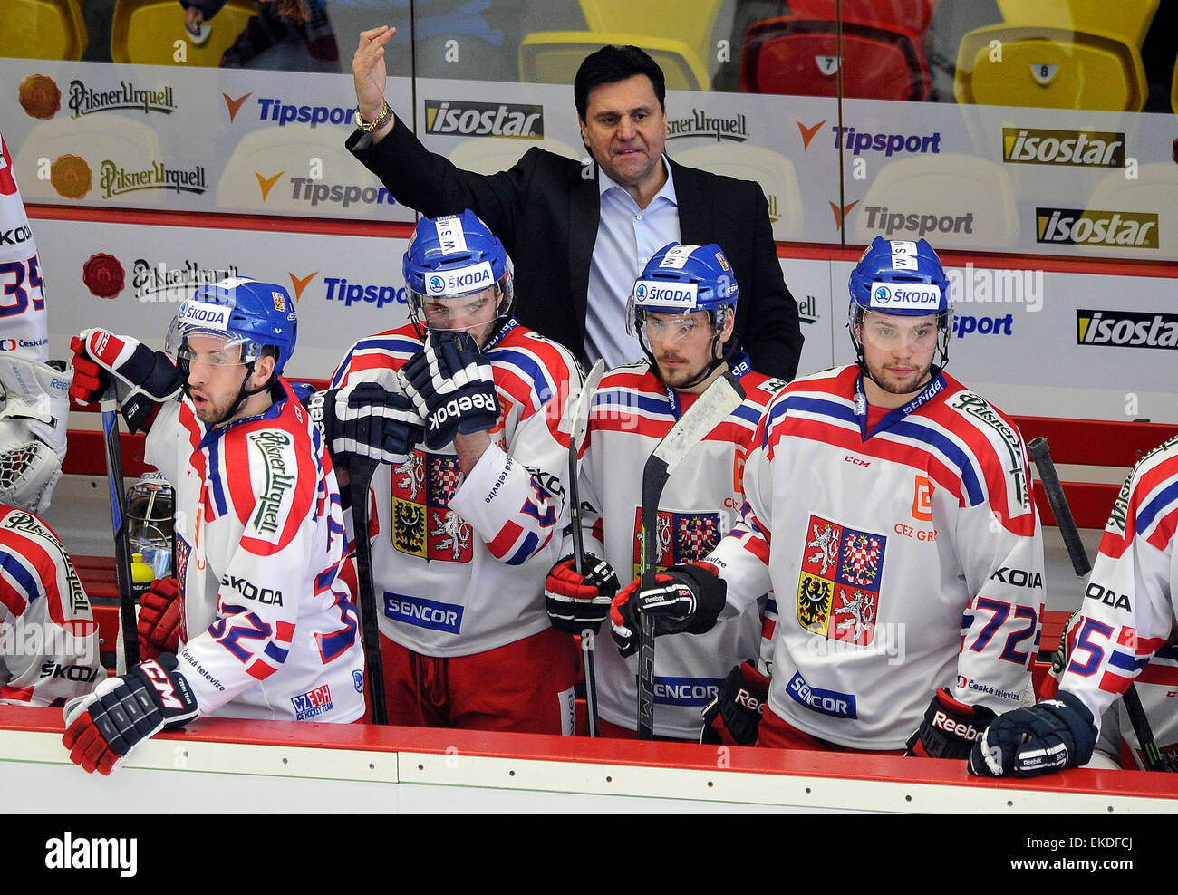 Vladimir Ruzicka, couch of Czech Republic national ice hockey team