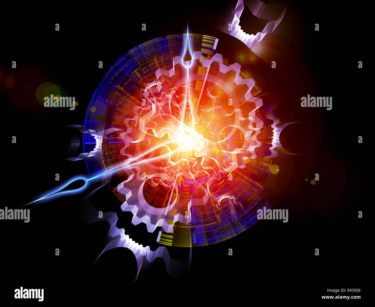 Gears of time Stock Photo Alamy