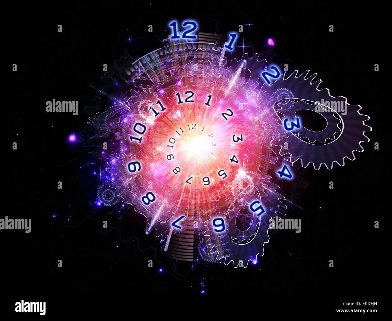 Gears in motion Stock Photo Alamy