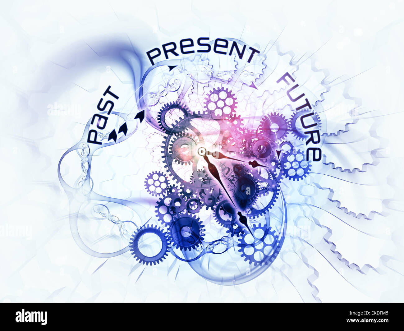 Gears of time Stock Photo Alamy