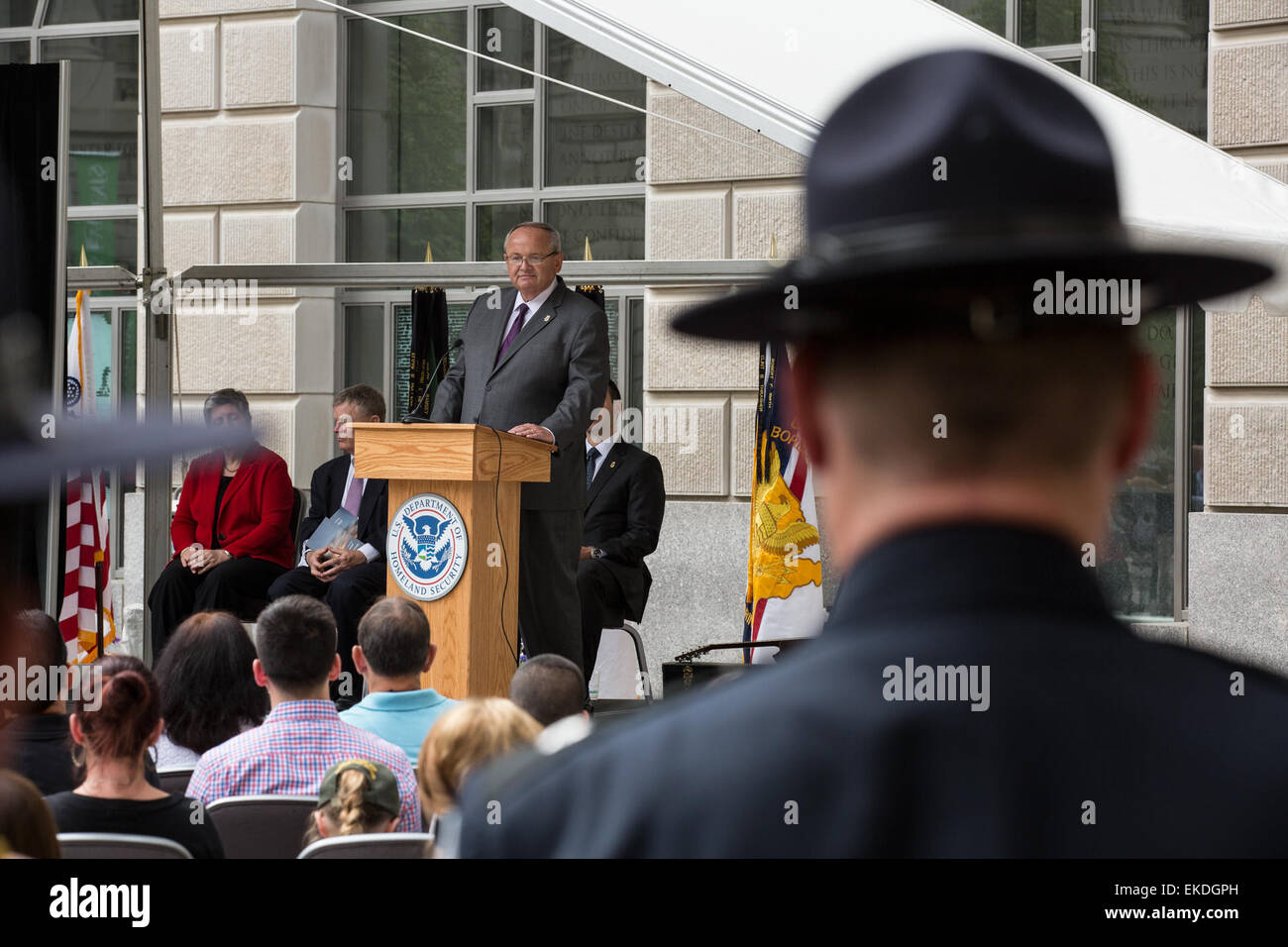 The CBP Valor Memorial and Wreath Laying Ceremony held in Washington, D ...