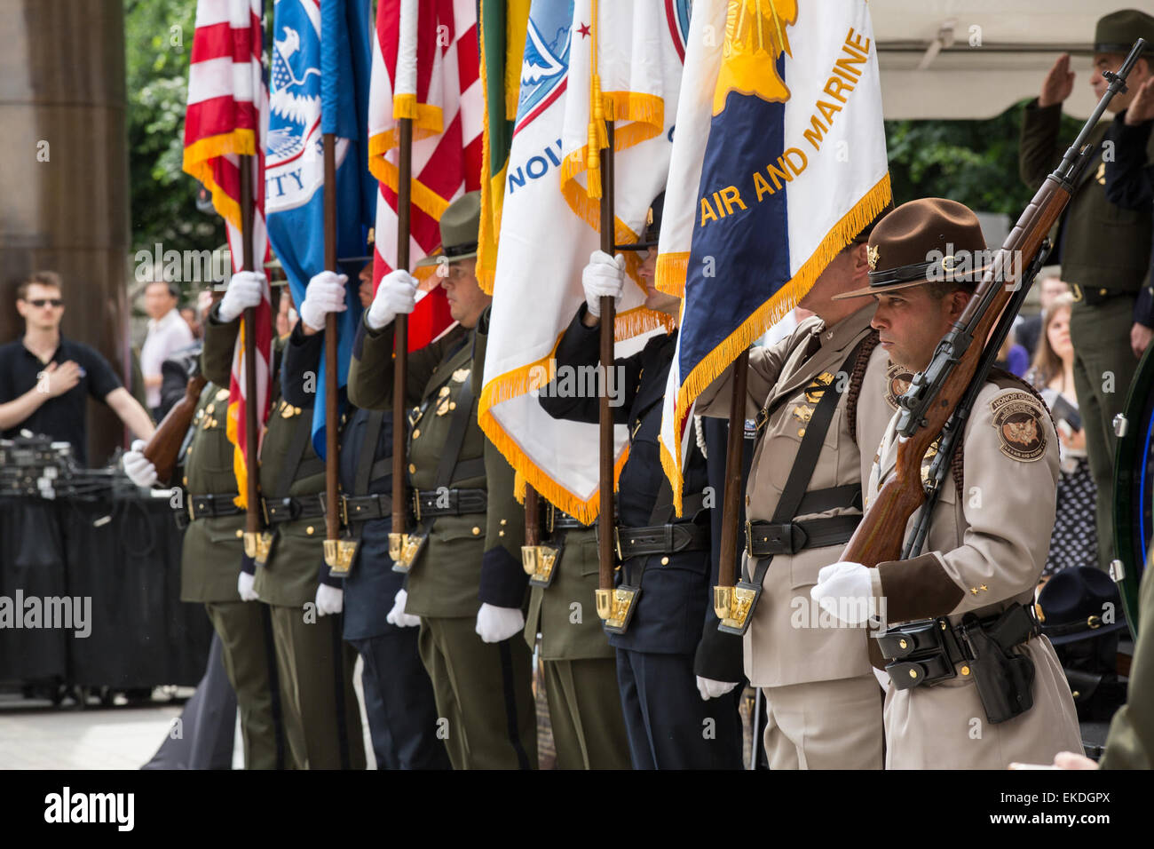 The CBP Valor Memorial and Wreath Laying Ceremony took place in ...