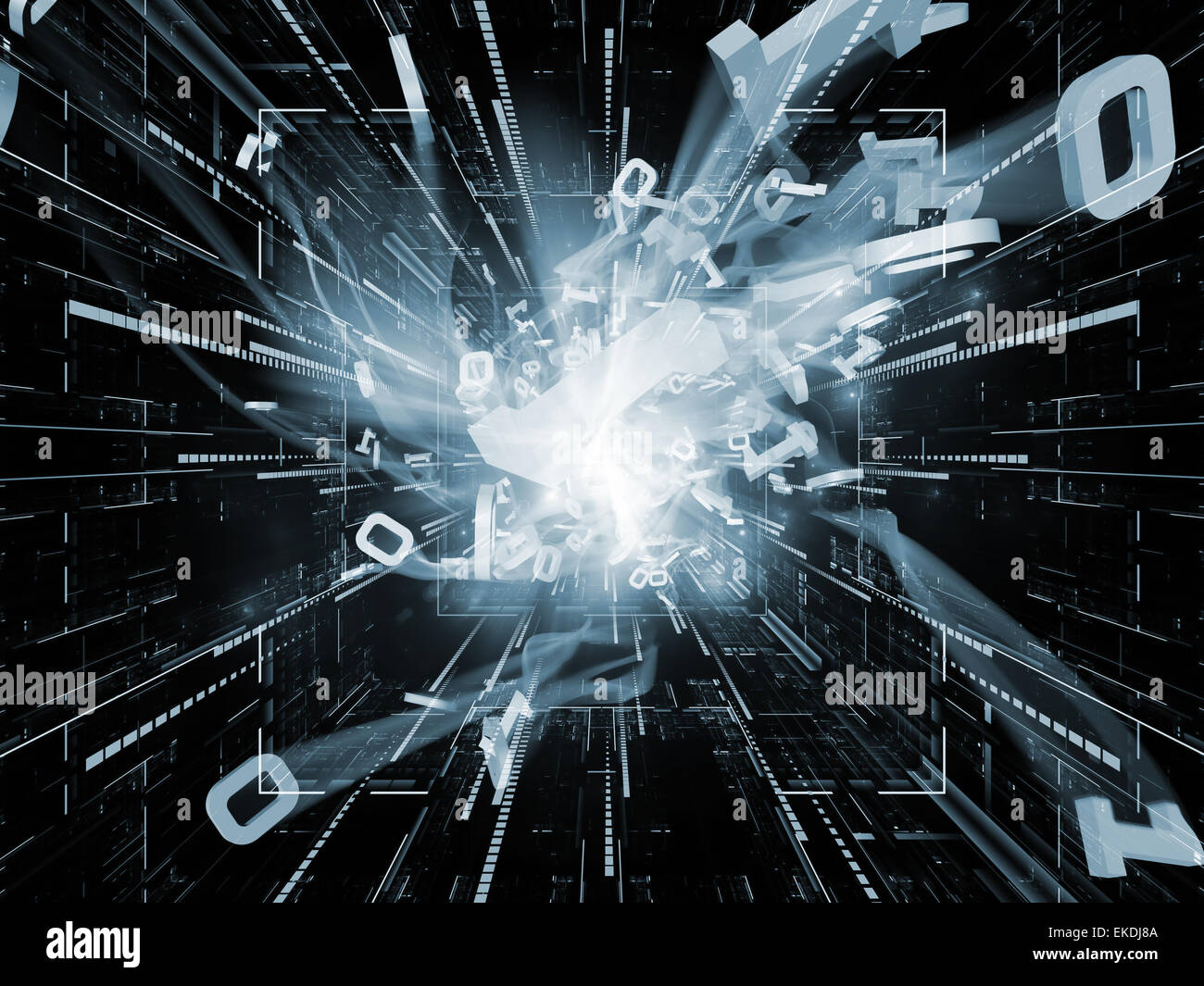 Number Burst Metaphor Stock Photo - Alamy