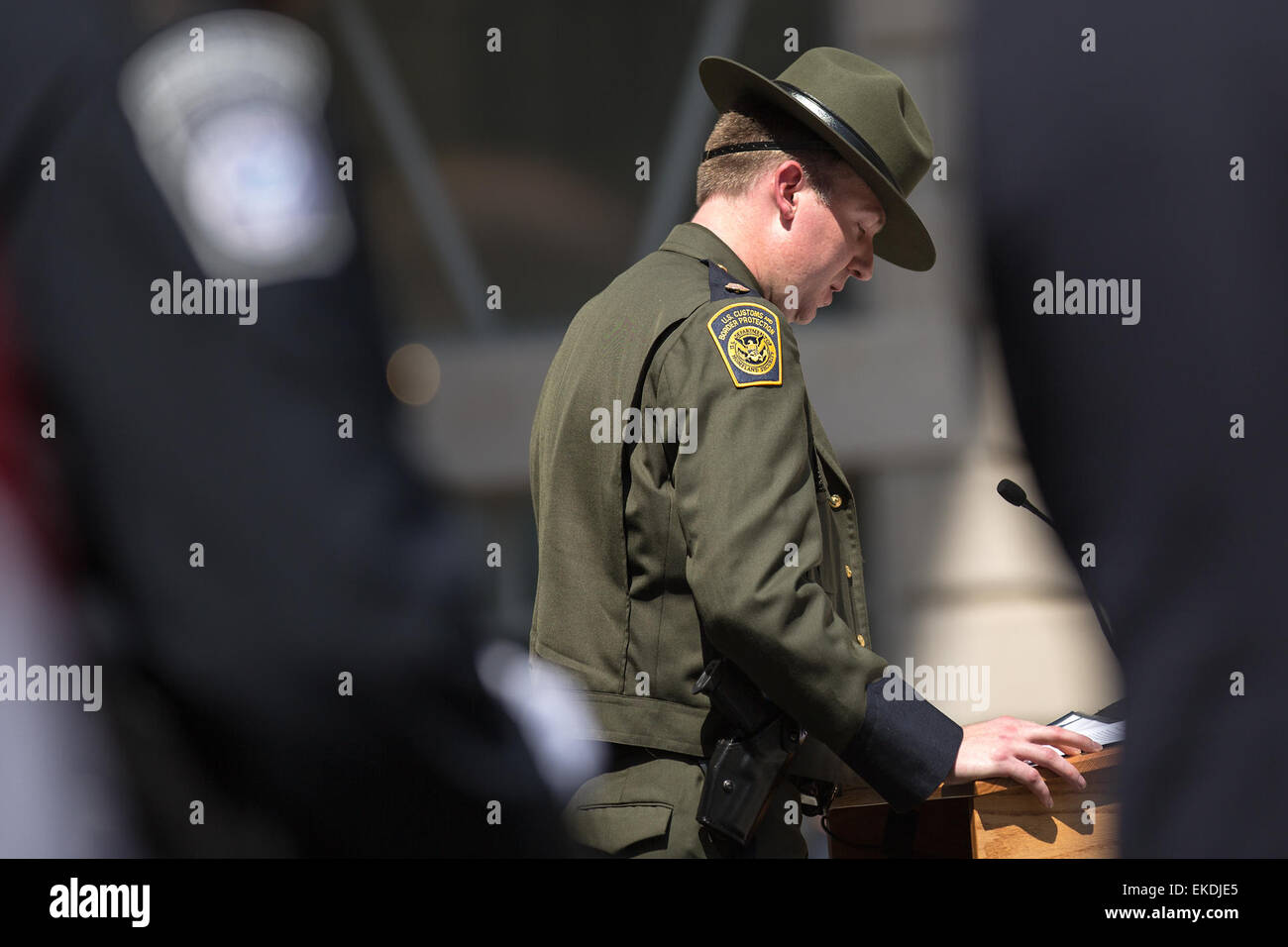The Valor Memorial and Wreath Laying Ceremony held by CBP honors all ...