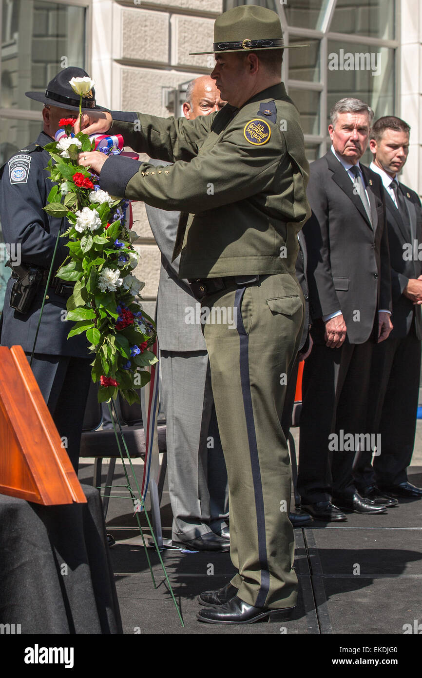 On May 16, 2013, CBP held a Valor Memorial and Wreath Laying ceremony ...