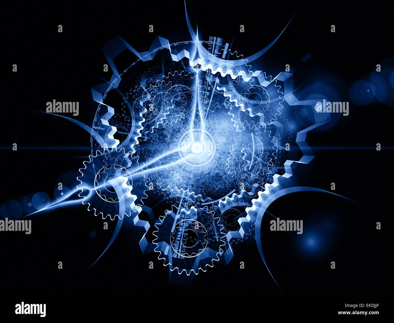 Manufacturing of time Stock Photo - Alamy