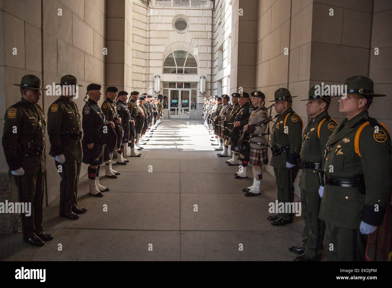 CBP held their annual Valor Memorial and Wreath Laying Ceremony outside ...