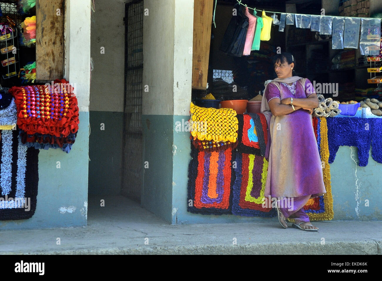 Kiosk shop. Nadi. Fiji. South Pacific Stock Photo