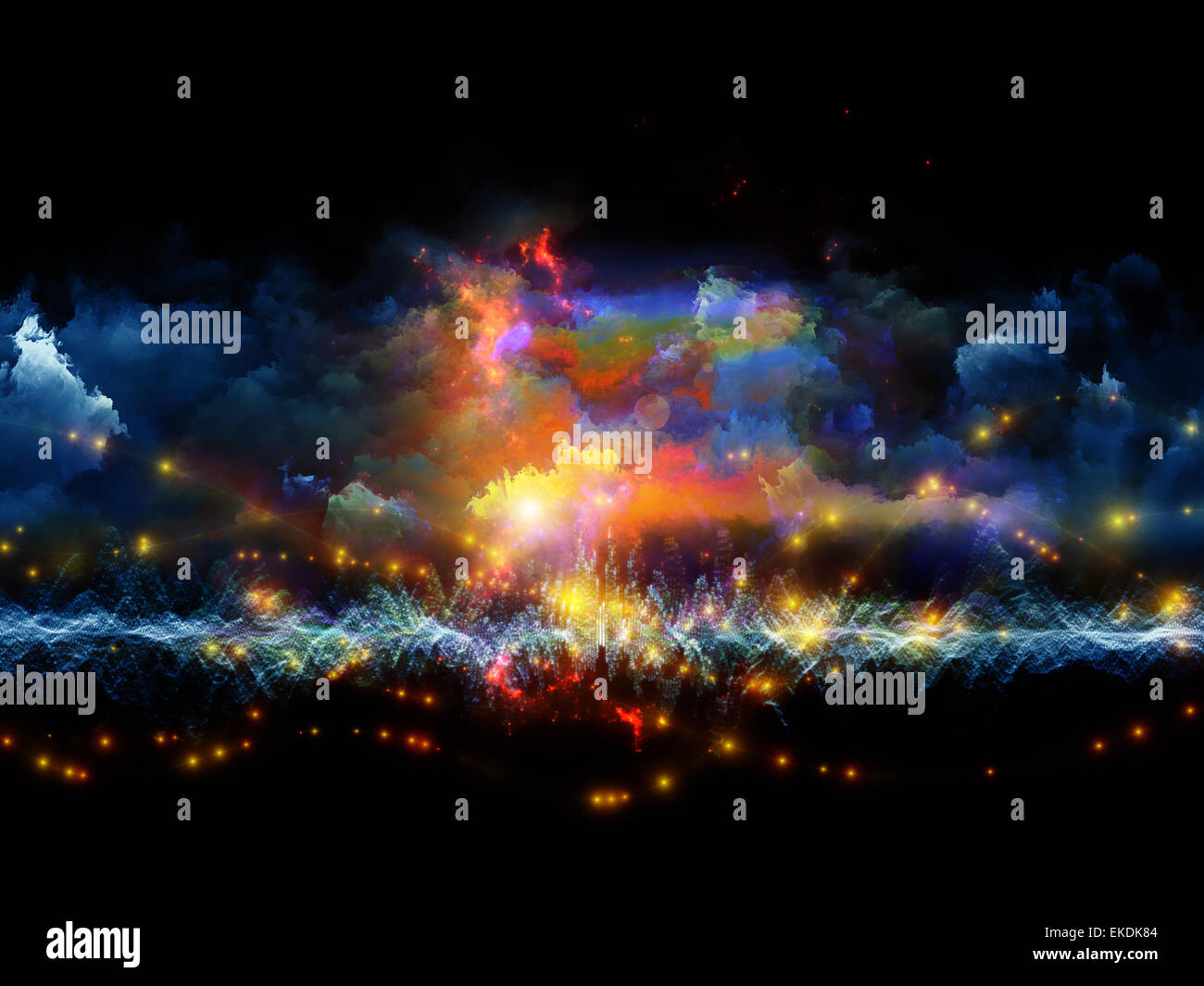 Just lights and colors Stock Photo Alamy