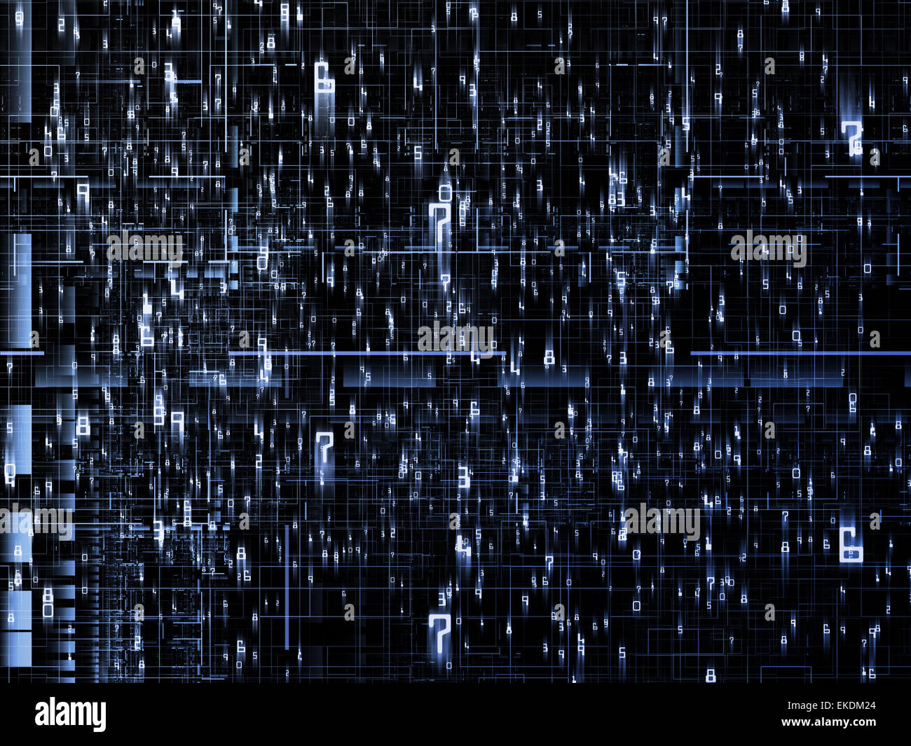 Visualization of the Network Stock Photo - Alamy