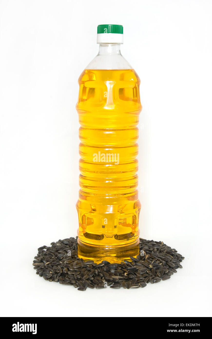Sunflower seeds oil Stock Photo Alamy