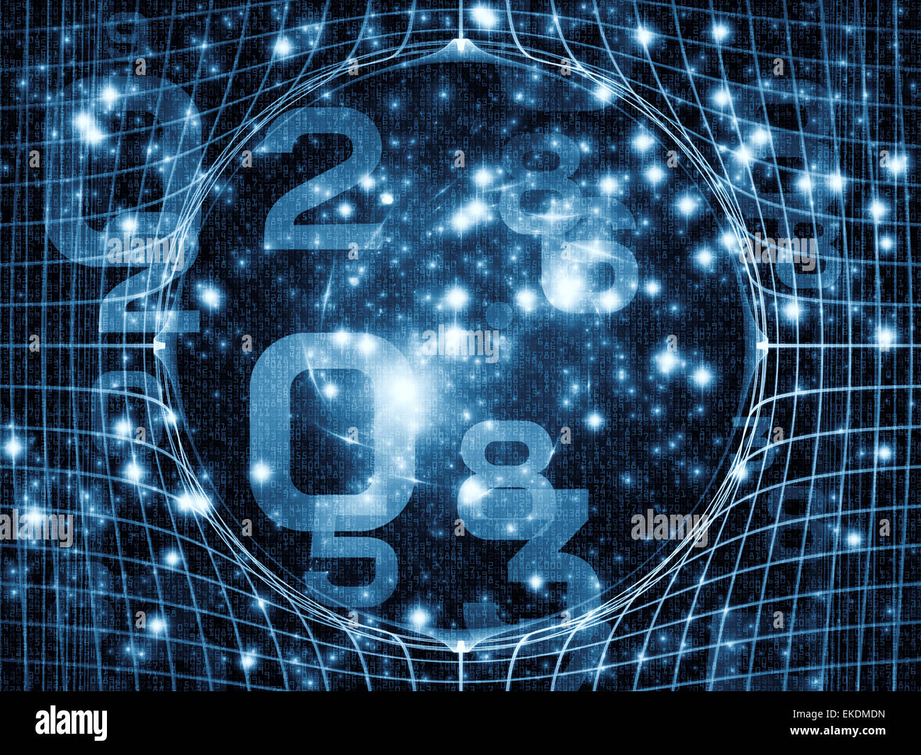 Blue calculation science black hi-res stock photography and images - Alamy