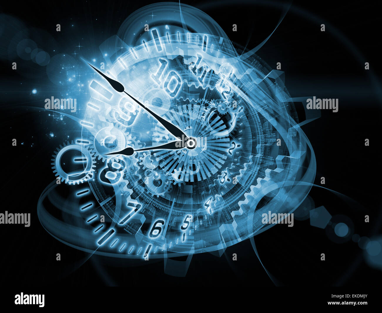 Gears of time Stock Photo Alamy