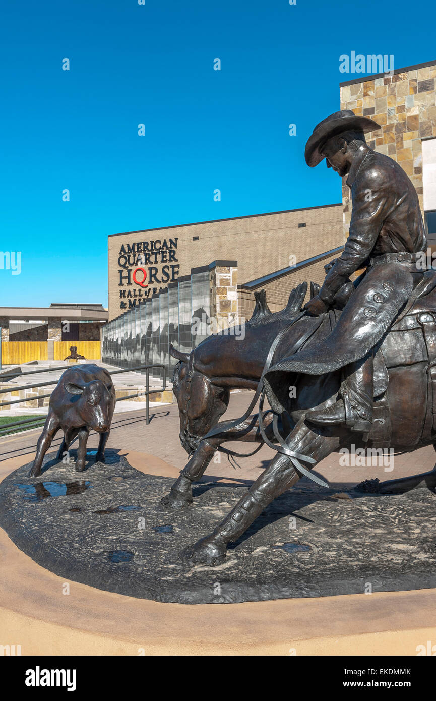 The American Quarter Horse Hall of Fame and Museum. Amarillo. Texas. USA Stock Photo