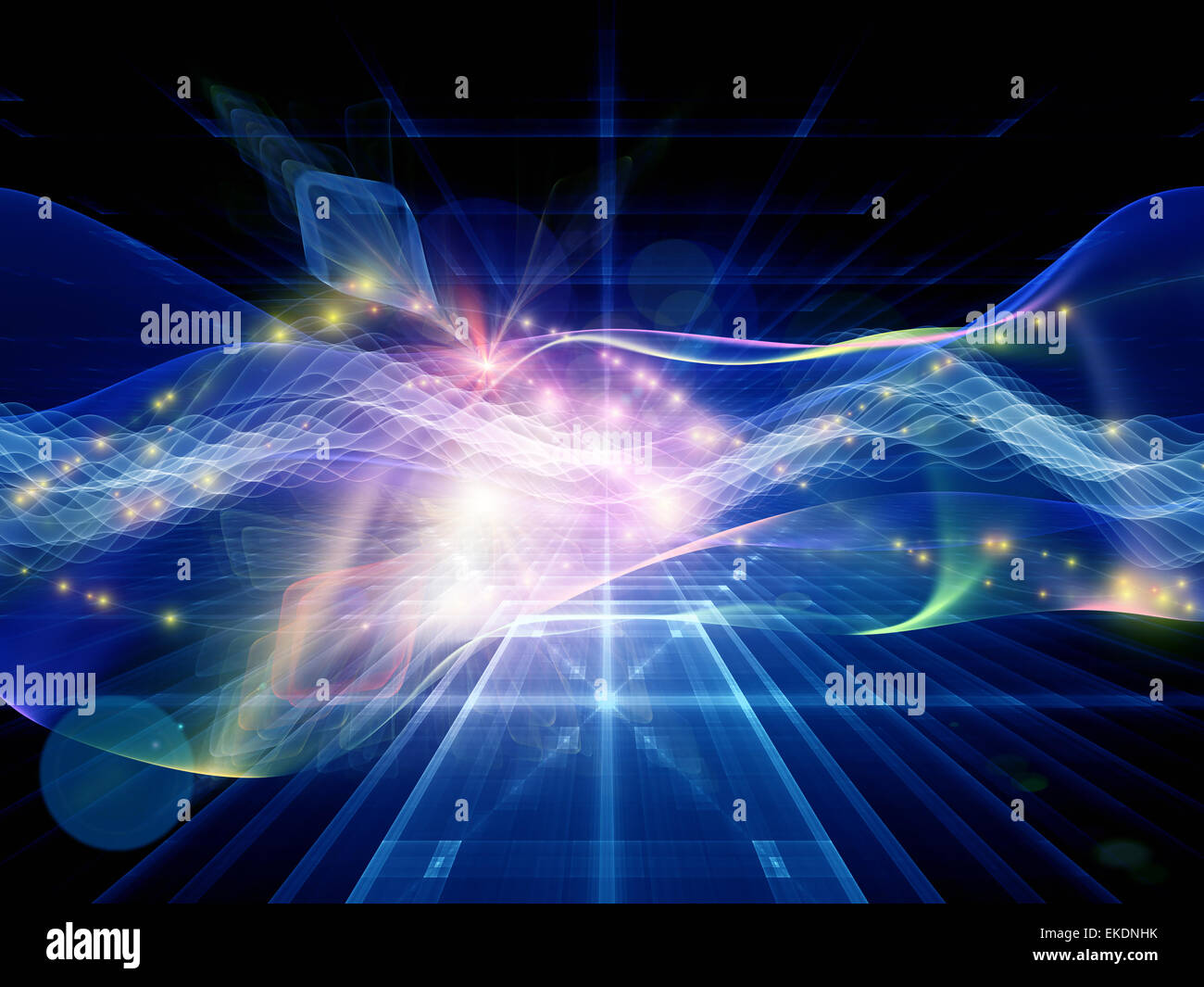 Elegance of the Sine Wave Stock Photo - Alamy