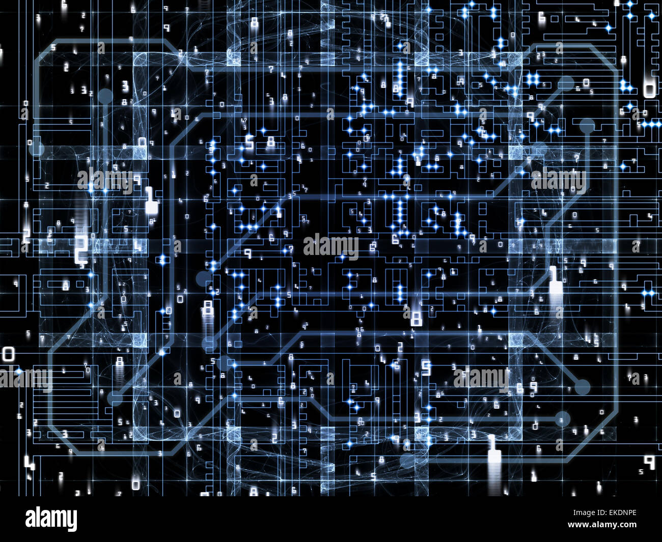 Texture of Numbers Stock Photo - Alamy