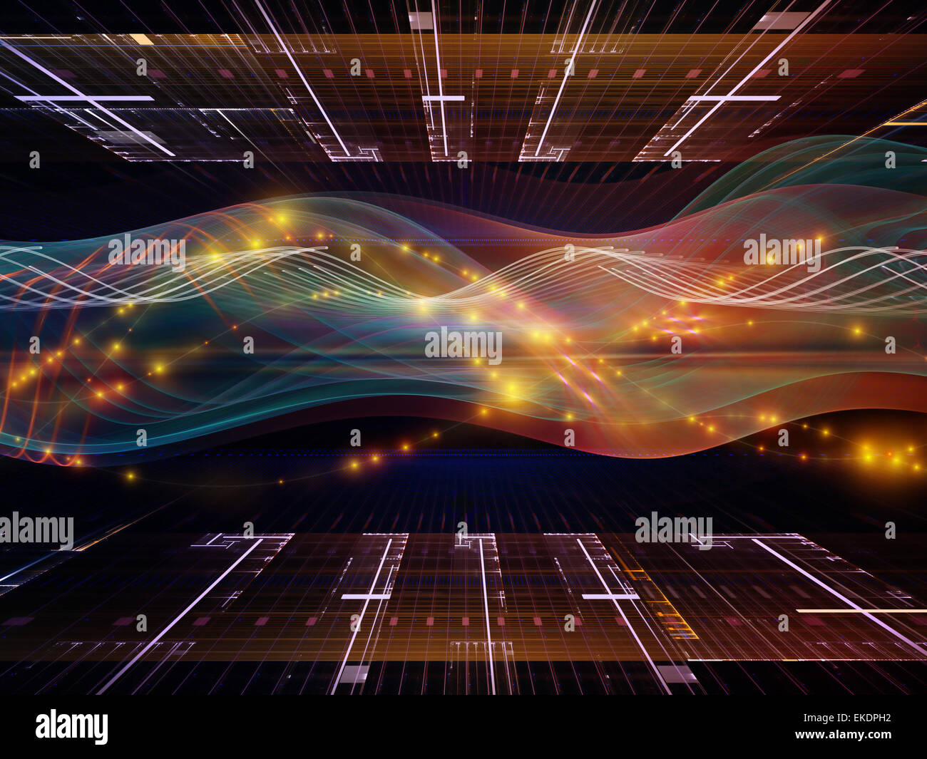 Sine Wave Computing Stock Photo - Alamy