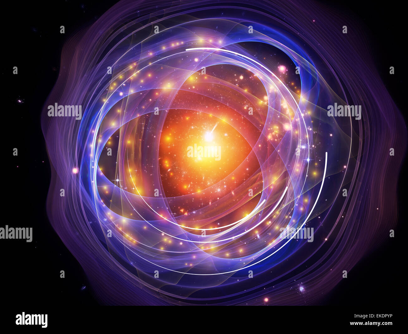 Abstract Circular Design Stock Photo Alamy