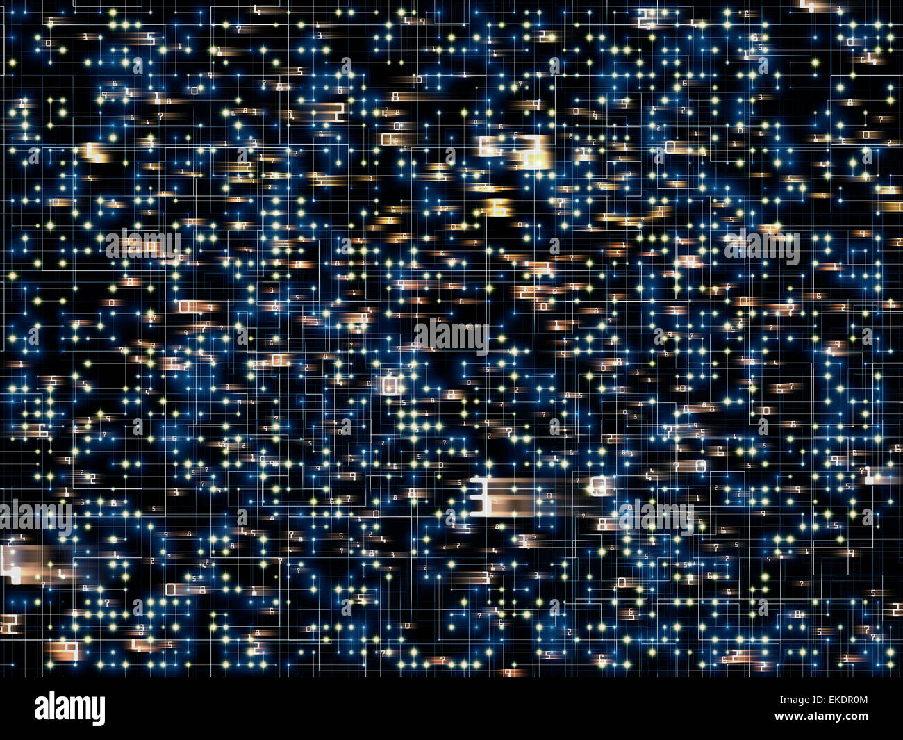 Network visualization hi-res stock photography and images - Alamy