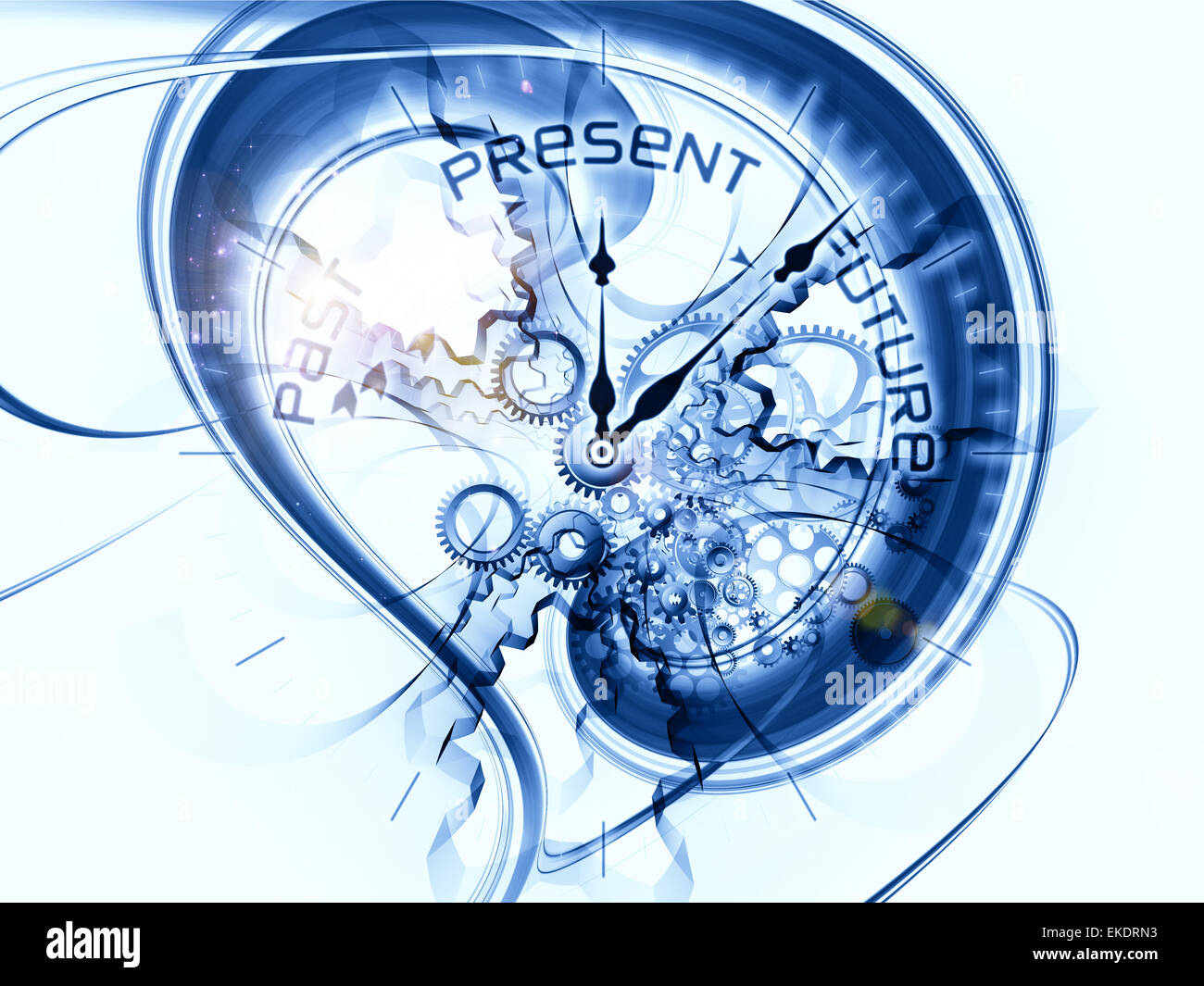 Gears of time Stock Photo Alamy