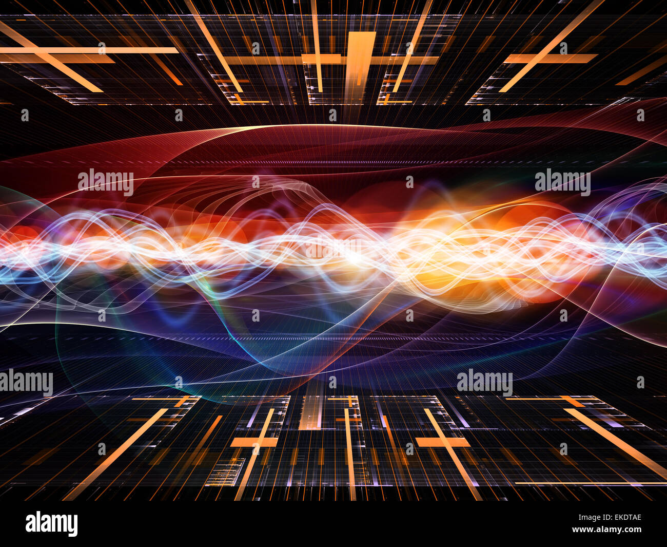 Advance of Signal Stock Photo - Alamy