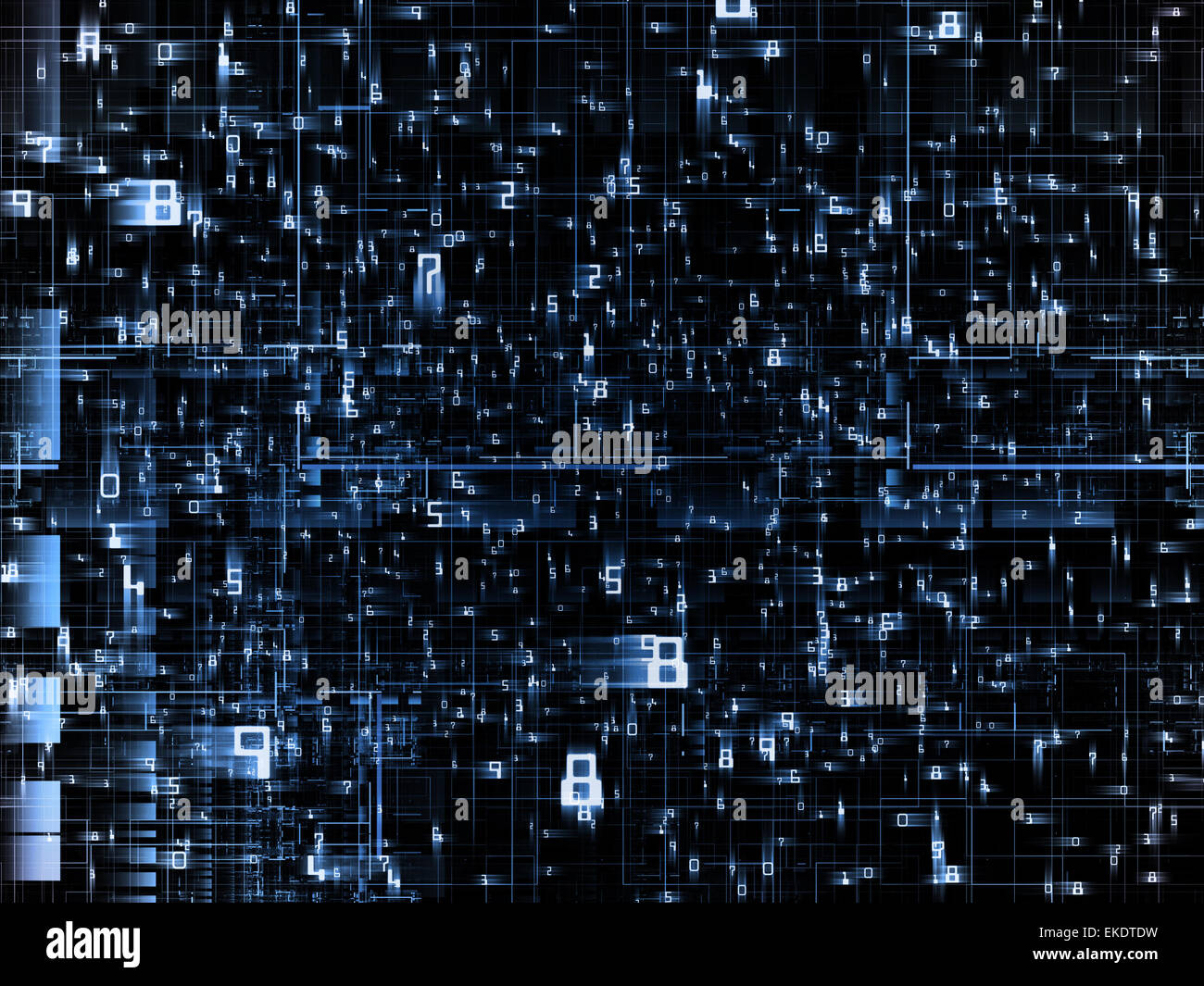 Visualization of the Network Stock Photo - Alamy