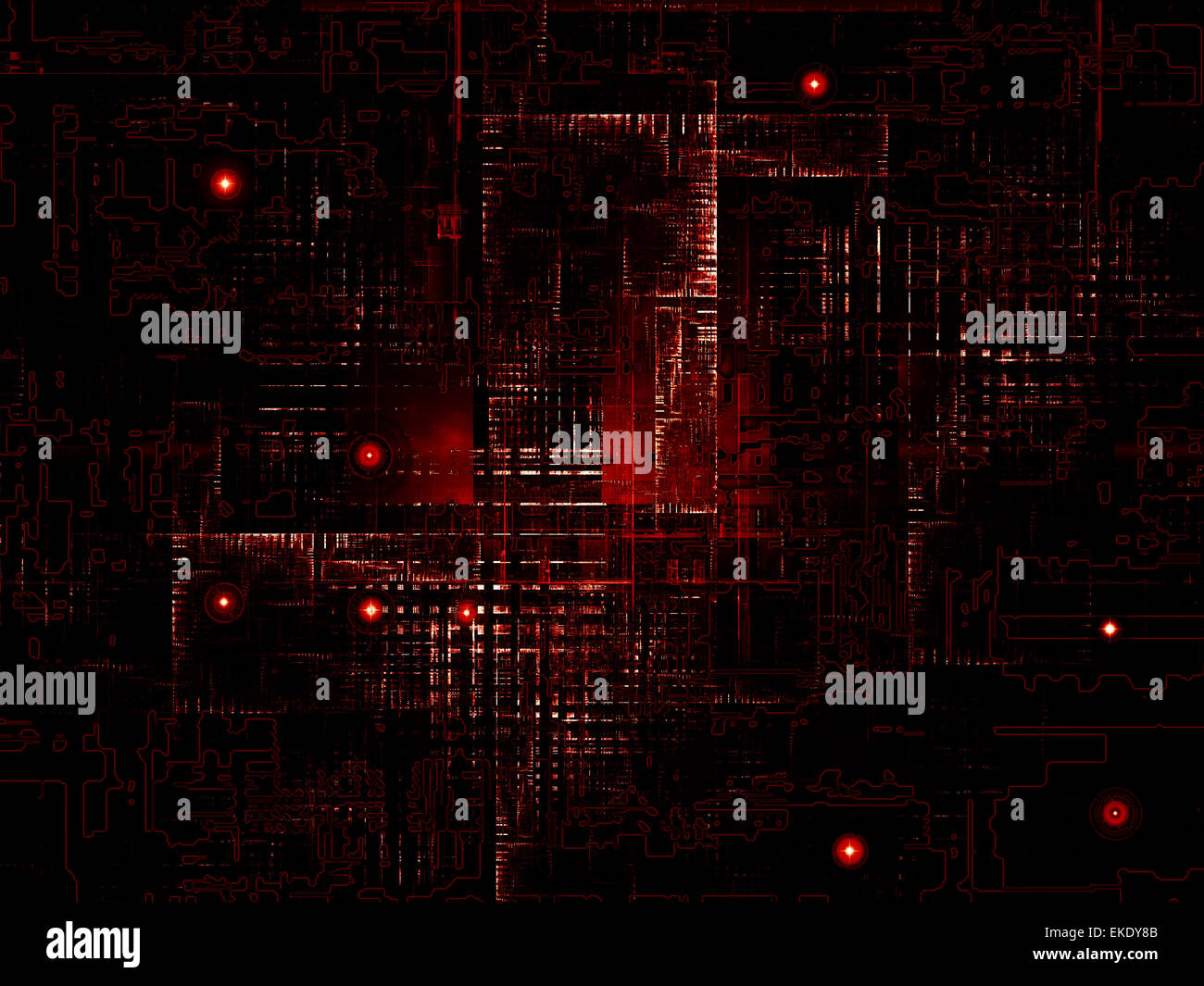 Picture of Complex Industrial Texture Stock Photo - Alamy