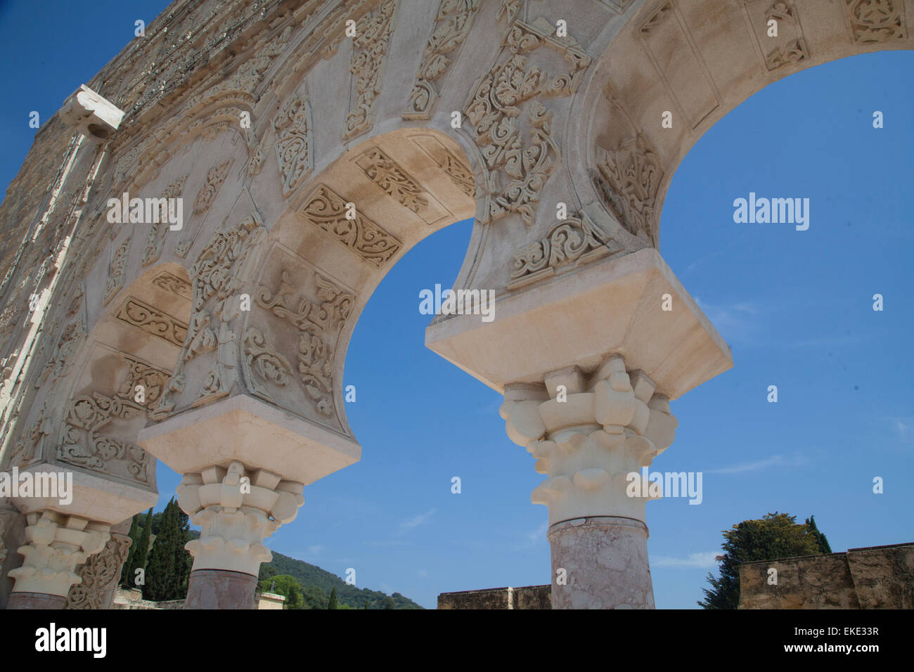 archaeological-site-of-madinat-al-zahra-in-cordoba-stock-photo-alamy
