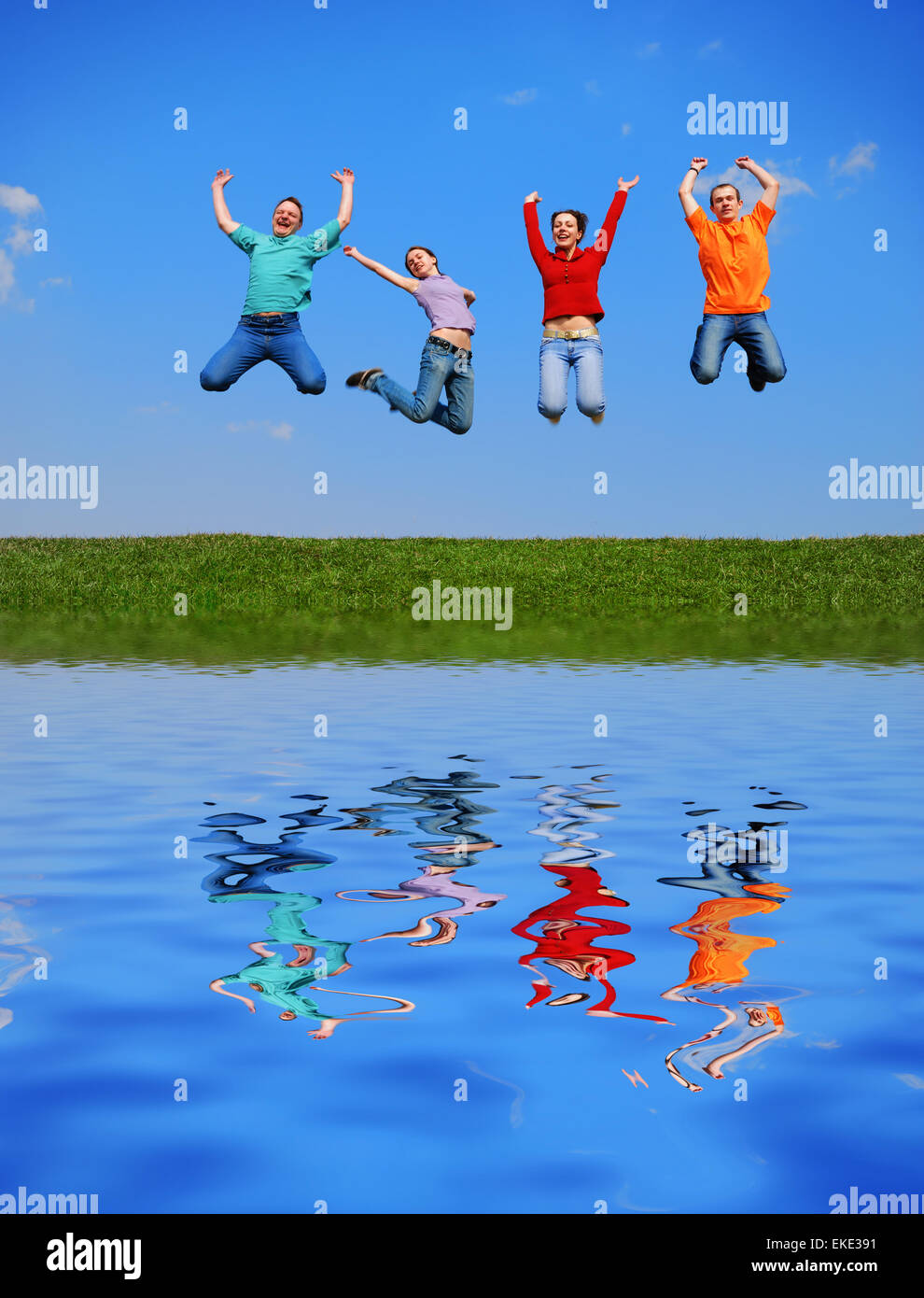 No people blue sky hi-res stock photography and images - Alamy